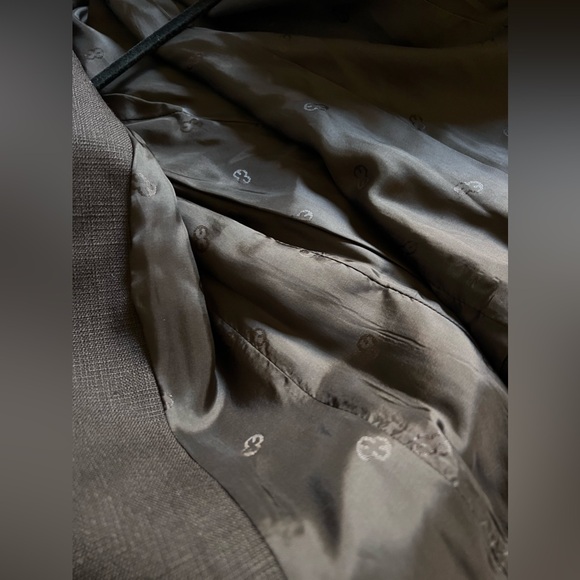 Escada NEW vintage jacket blazer 30% wool 70% rayon Made In Germany brown - Picture 14 of 17